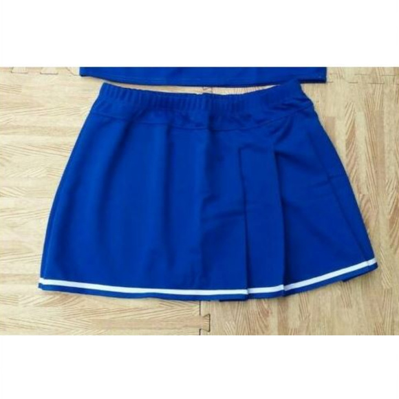Dresses & Skirts - NEW PLUS SIZE ROYAL BLUE CHEERLEADER UNIFORM SKIRT